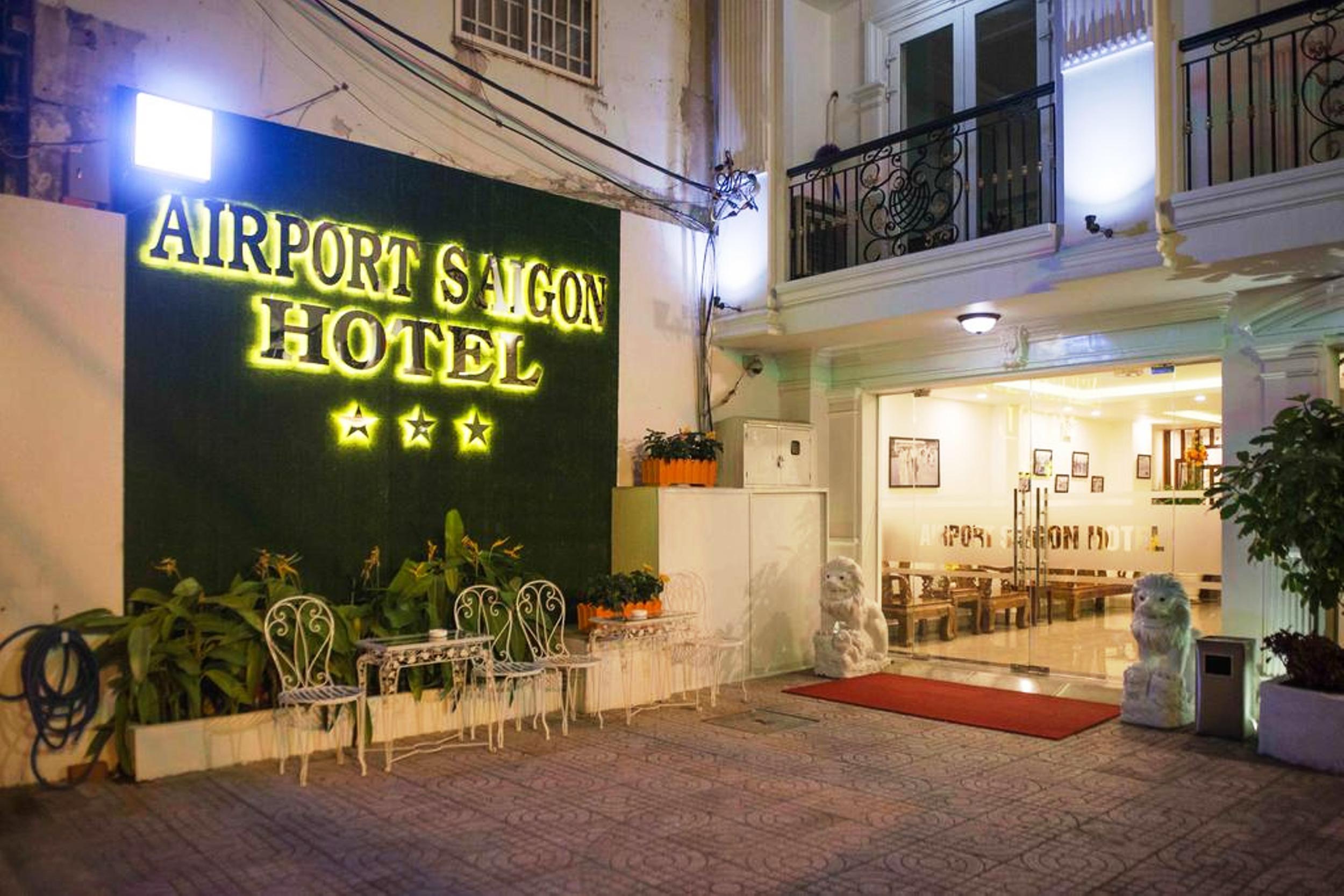 Airport Saigon Hotel - Gan Am Thuc Dem Cho Pham Van Hai Ho Chi Minh-staden Exteriör bild