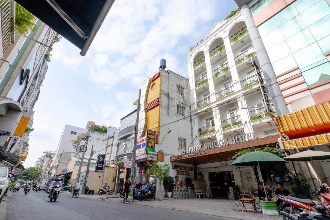 Airport Saigon Hotel - Gan Am Thuc Dem Cho Pham Van Hai Ho Chi Minh-staden Exteriör bild