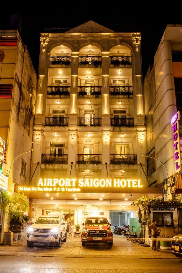 Airport Saigon Hotel - Gan Am Thuc Dem Cho Pham Van Hai Ho Chi Minh-staden Exteriör bild