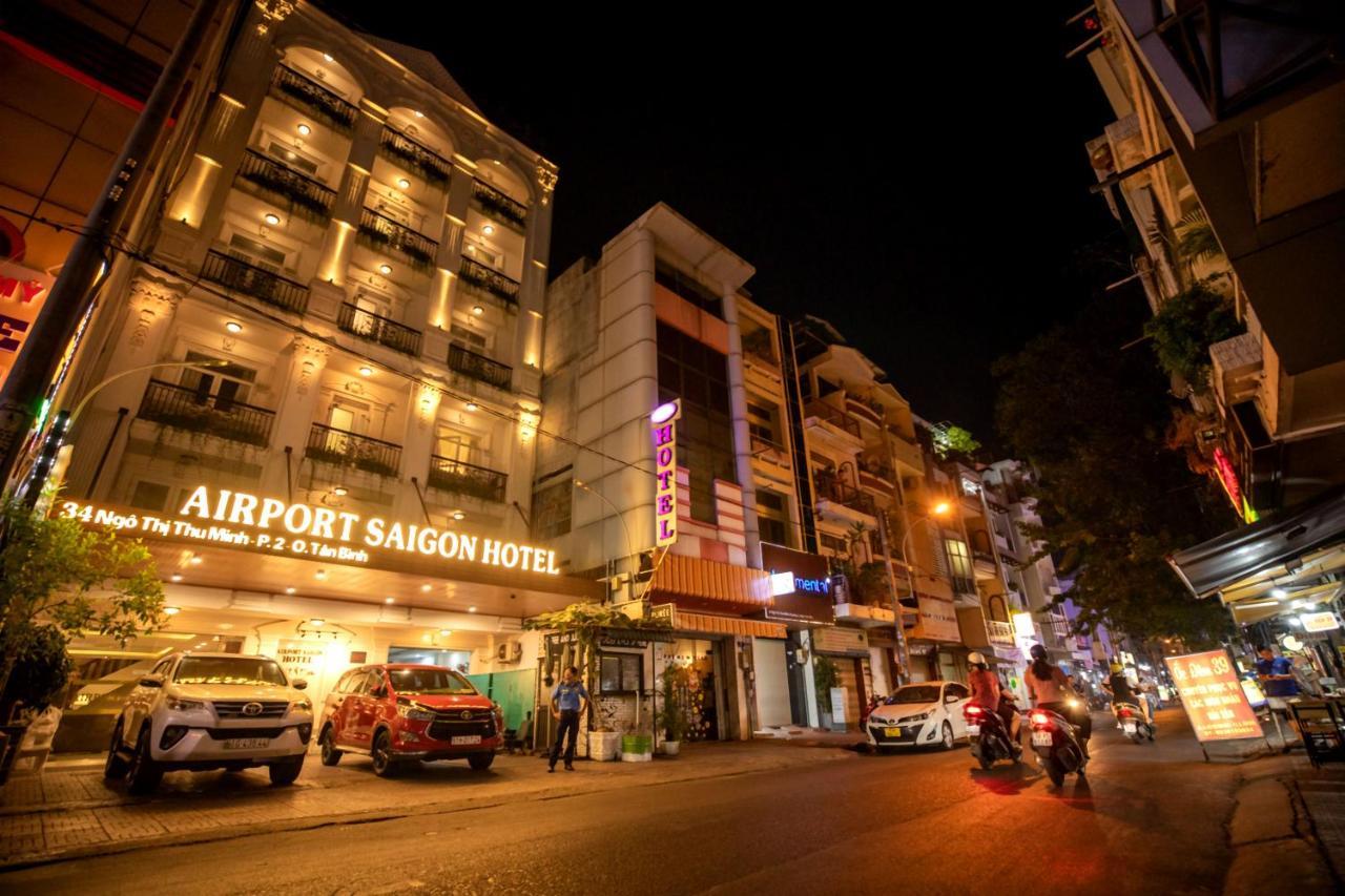 Airport Saigon Hotel - Gan Am Thuc Dem Cho Pham Van Hai Ho Chi Minh-staden Exteriör bild