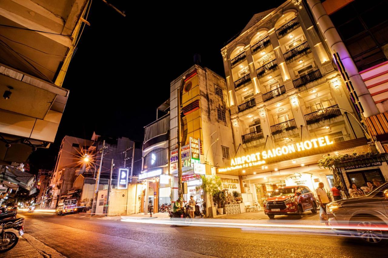 Airport Saigon Hotel - Gan Am Thuc Dem Cho Pham Van Hai Ho Chi Minh-staden Exteriör bild