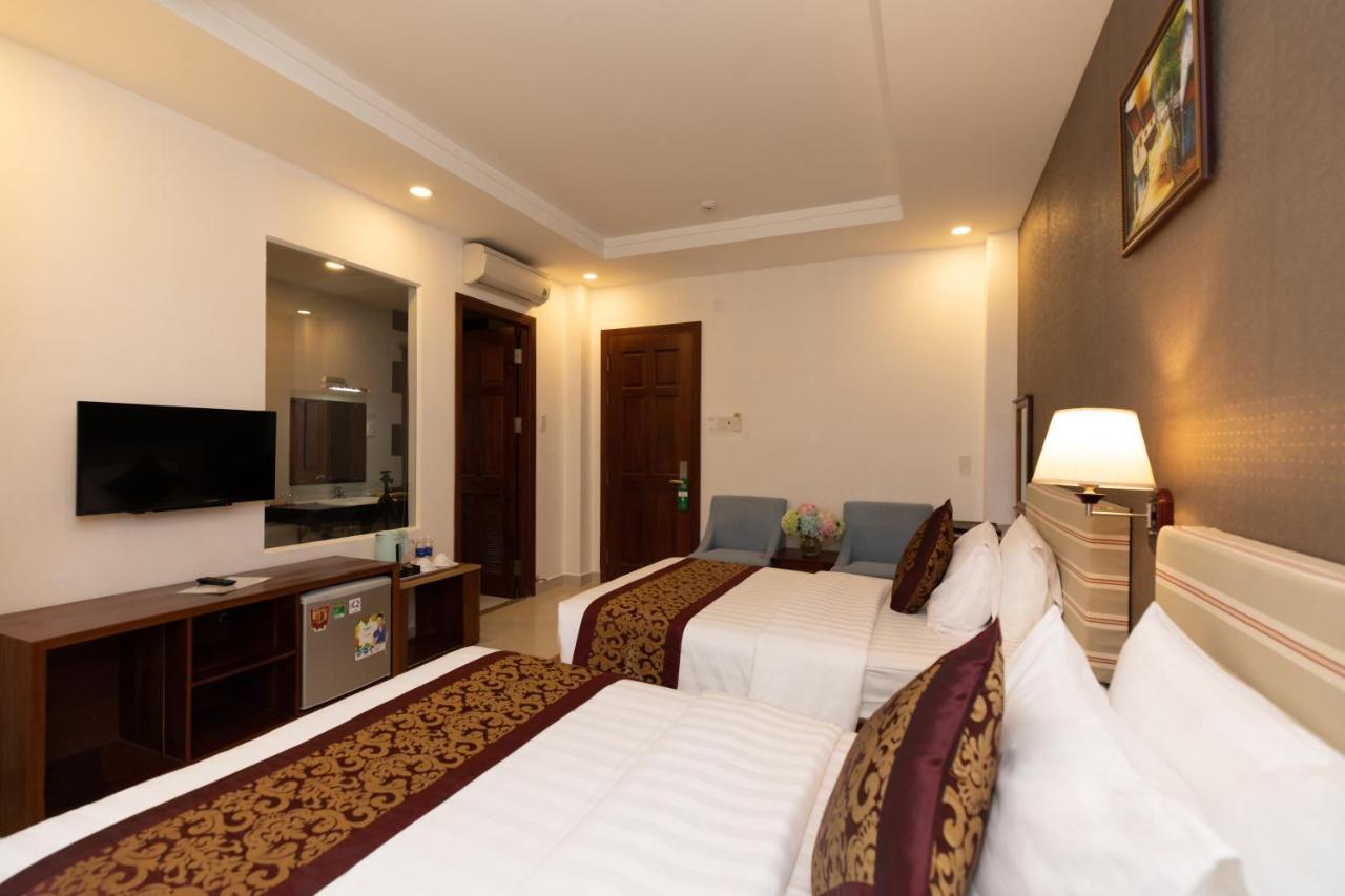 Airport Saigon Hotel - Gan Am Thuc Dem Cho Pham Van Hai Ho Chi Minh-staden Exteriör bild