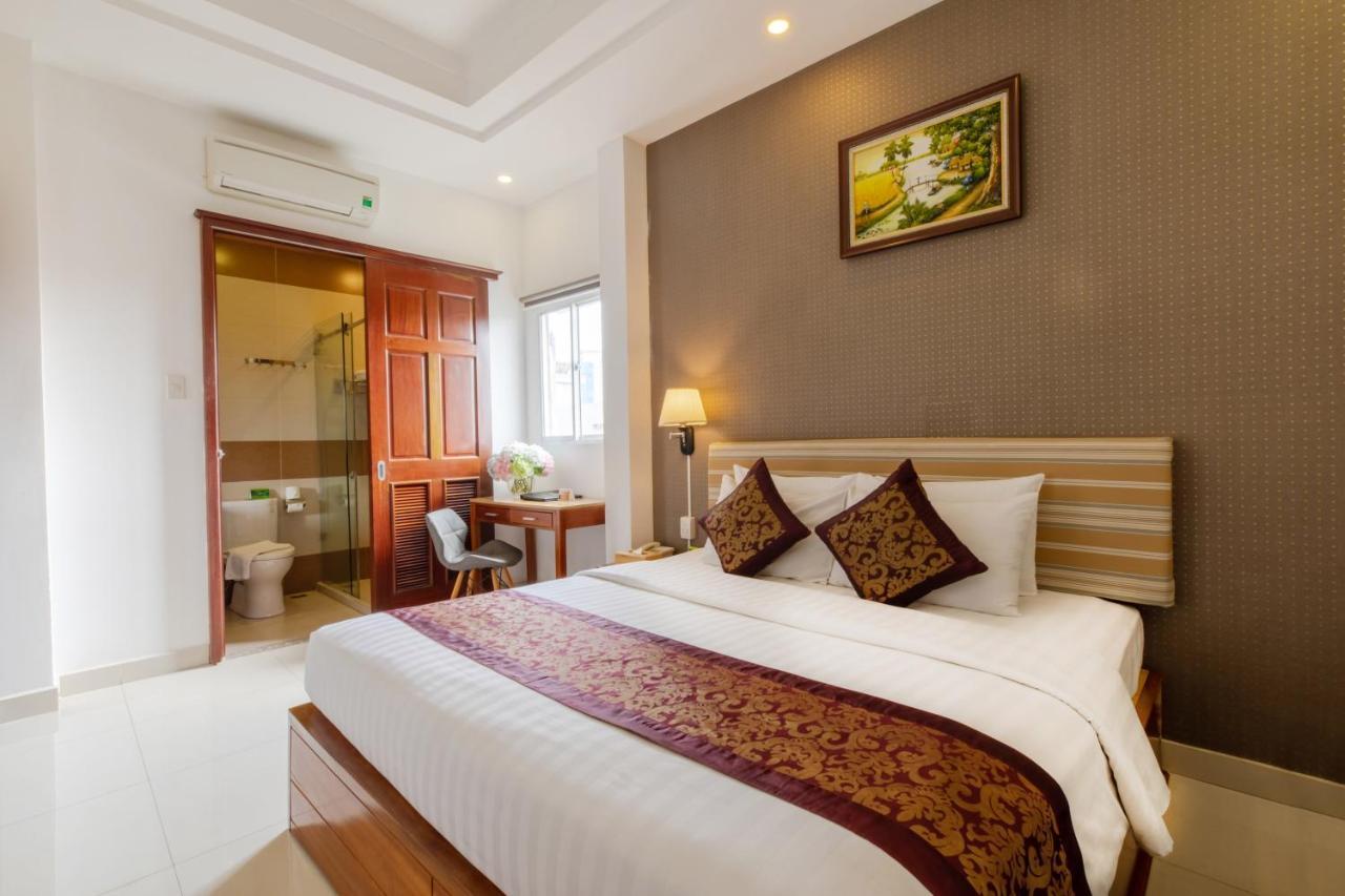 Airport Saigon Hotel - Gan Am Thuc Dem Cho Pham Van Hai Ho Chi Minh-staden Exteriör bild