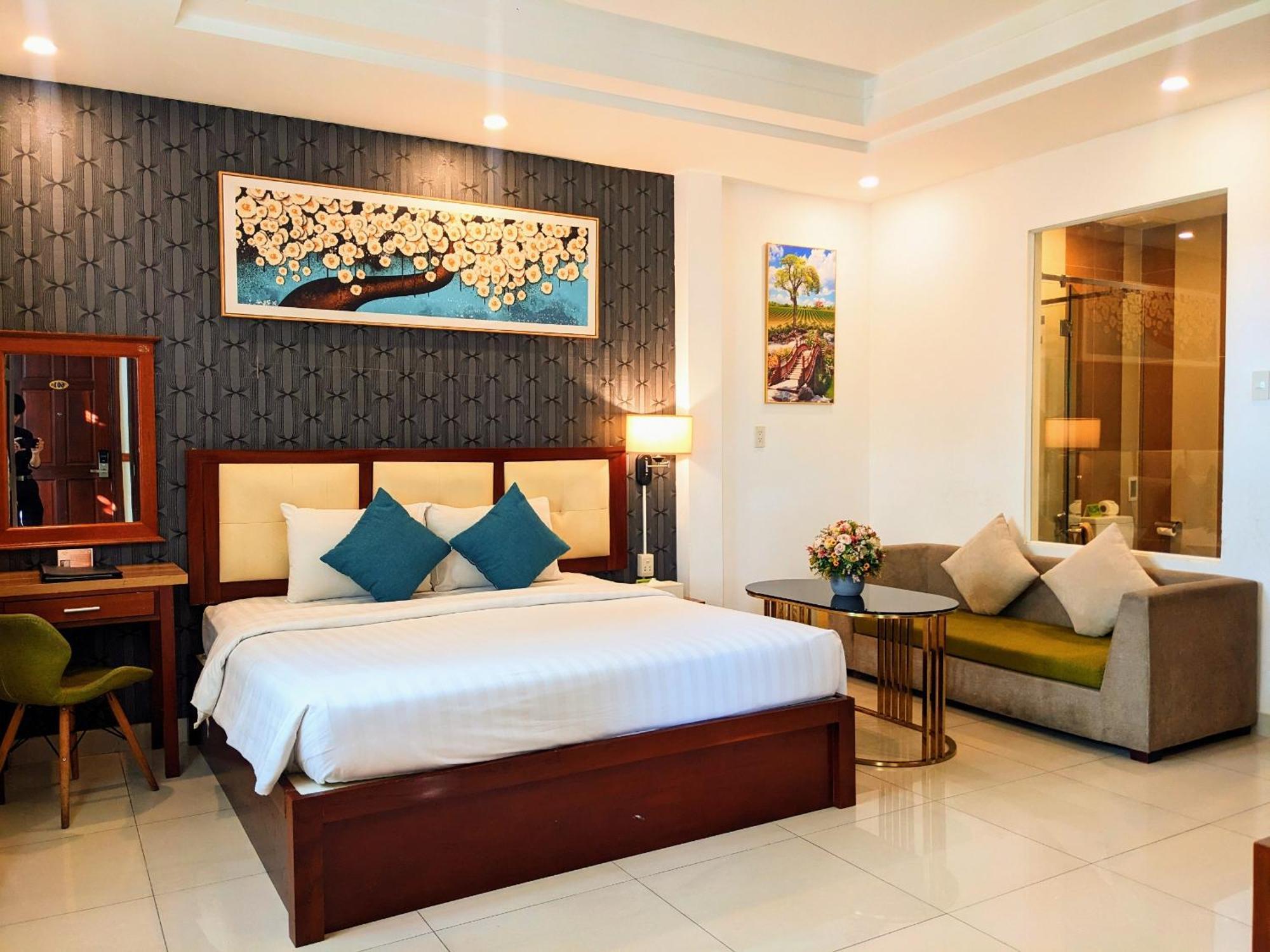 Airport Saigon Hotel - Gan Am Thuc Dem Cho Pham Van Hai Ho Chi Minh-staden Exteriör bild